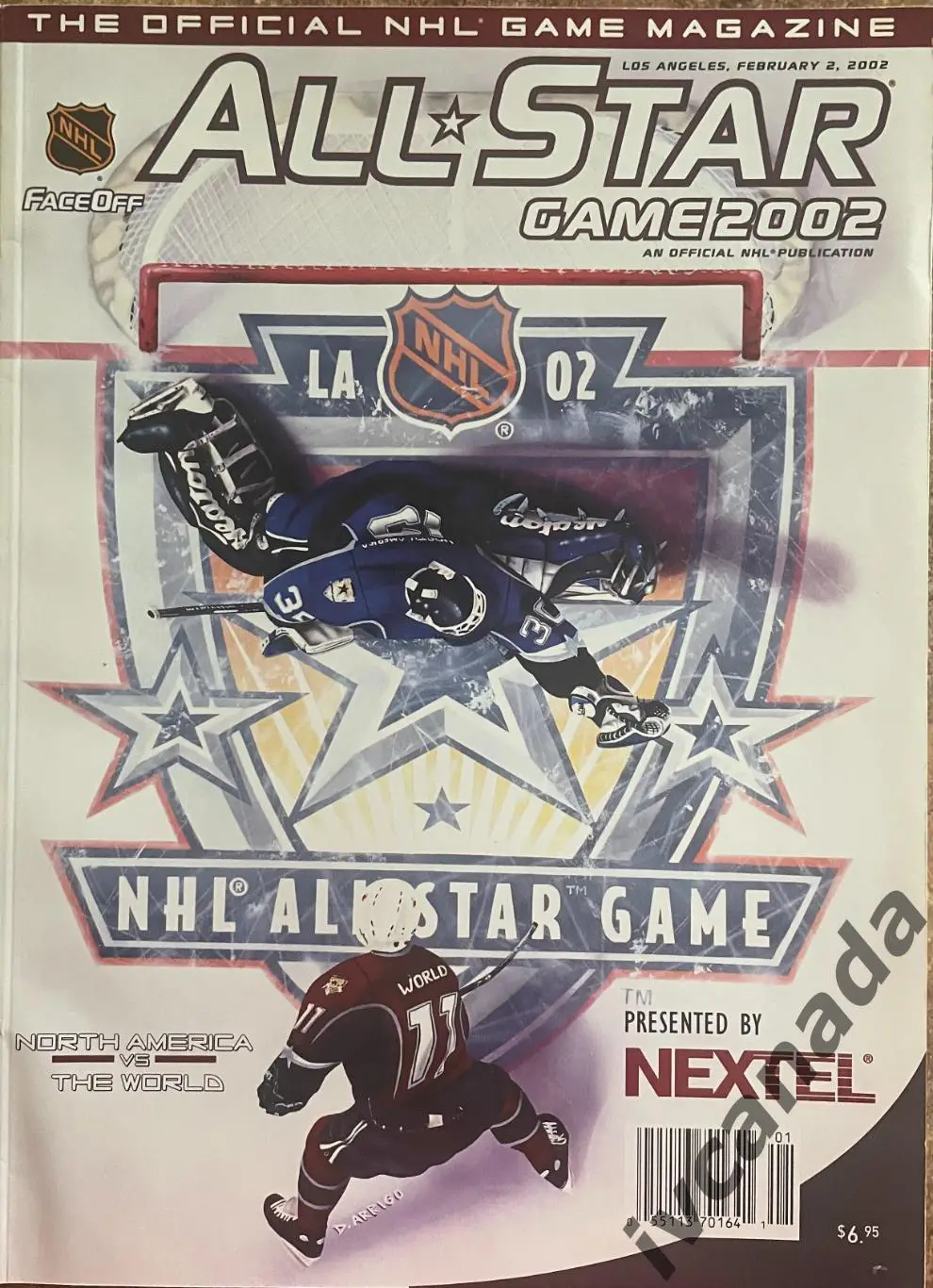 Матч звезд НХЛ 2002(ALL STAR GAME NHL) Северная Америка - Мир. Превью Олимпиады