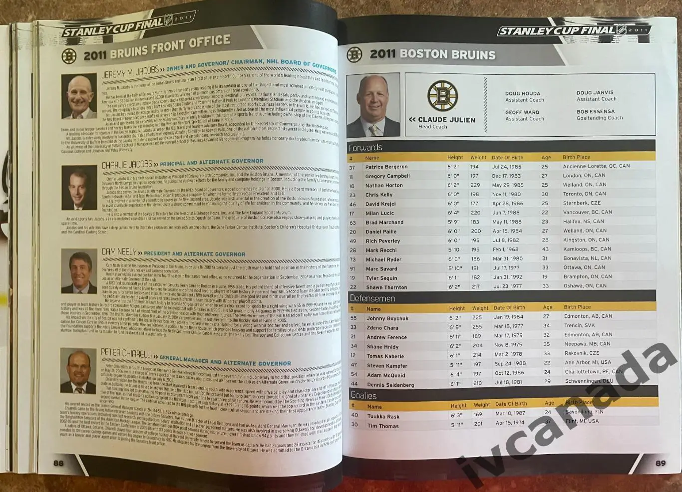 Финал Кубок Стэнли НХЛ Ванкувер Кэнакс - Бостон Брюинз 2011 Stanley Cup NHL 5