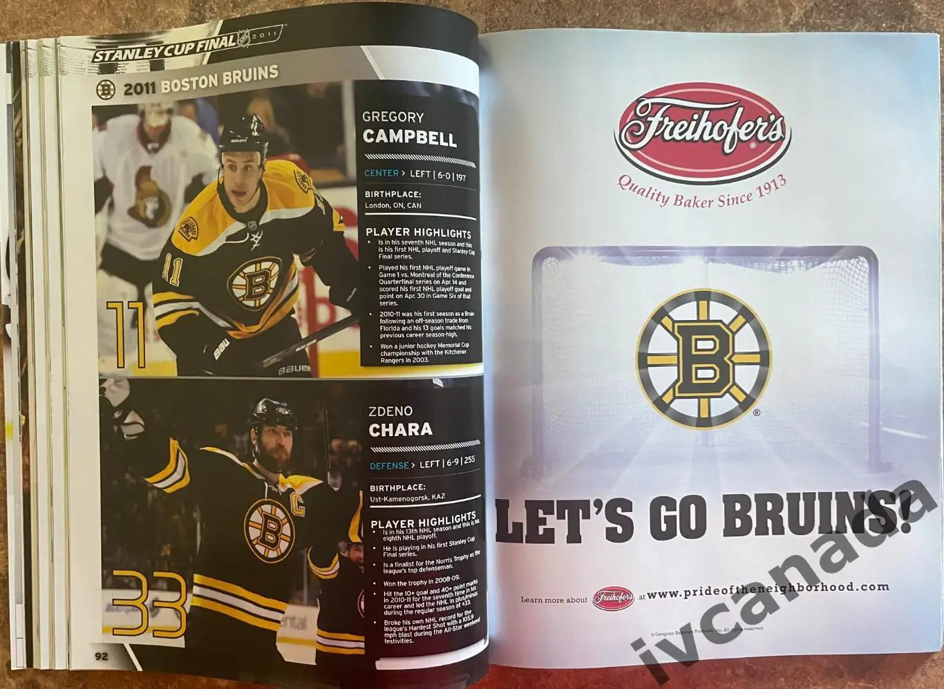 Финал Кубок Стэнли НХЛ Ванкувер Кэнакс - Бостон Брюинз 2011 Stanley Cup NHL 6