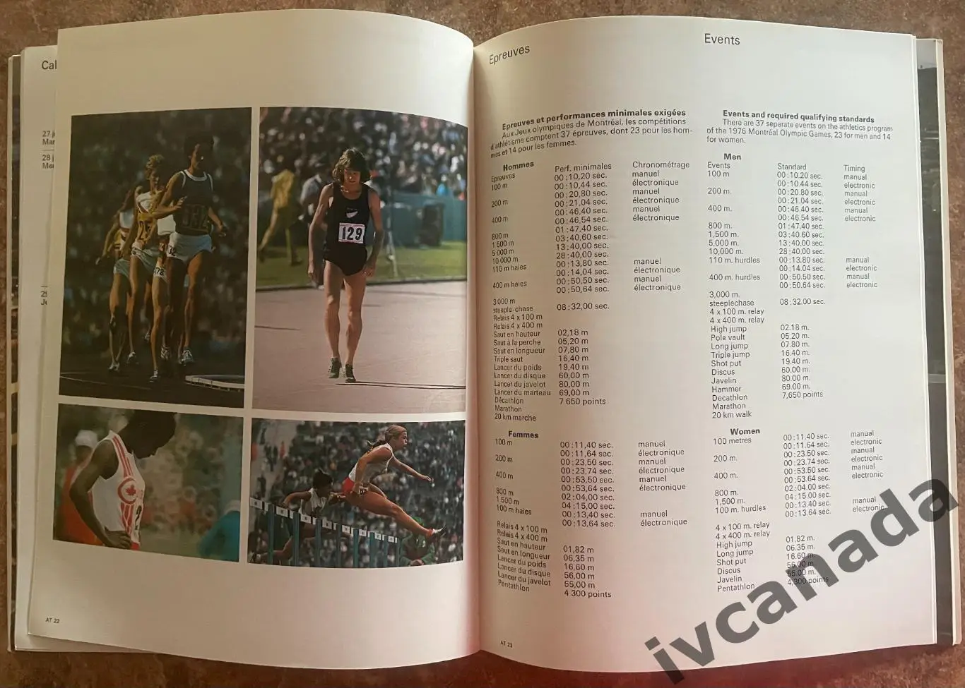 Олимпийские Игры 1976 Монреаль, Канада. Легкая атлетика 6