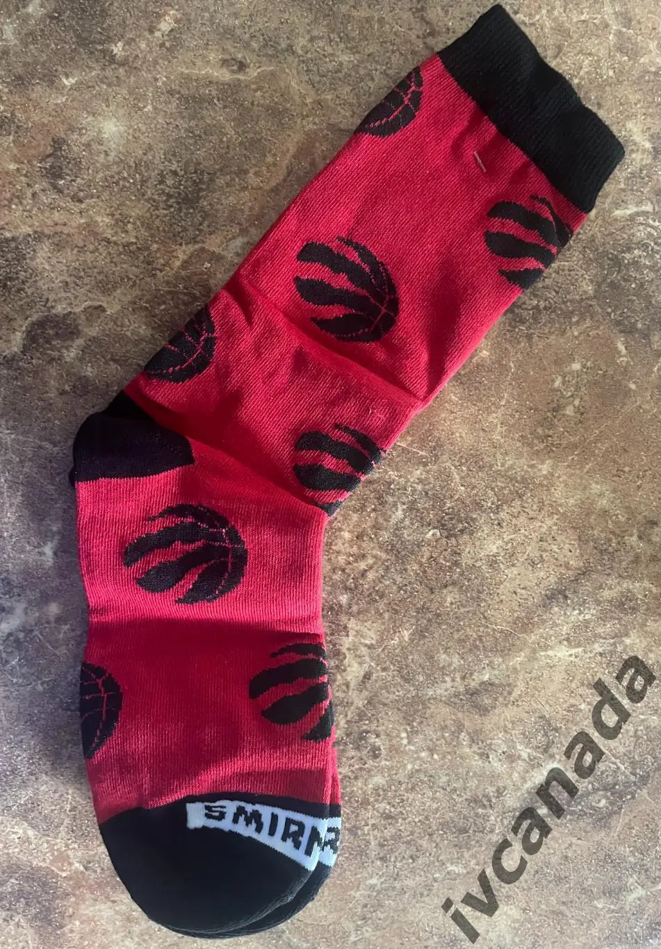 Носки Торонто Рэпторс НБА от спонсора Smirnoff Toronto Raptors NBA 2