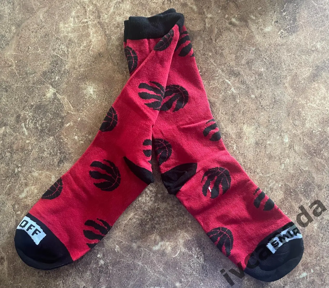 Носки Торонто Рэпторс НБА от спонсора Smirnoff Toronto Raptors NBA 4