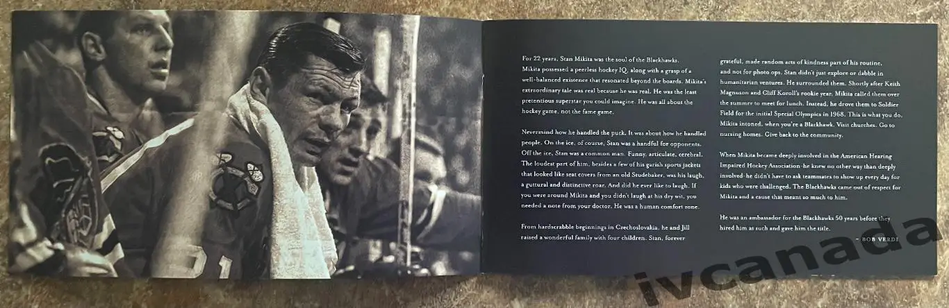 Хоккей. В память Стан Микита 1940-2018. STAN MIKITA Чикаго Блэкхокс. НХЛ. Канада 1