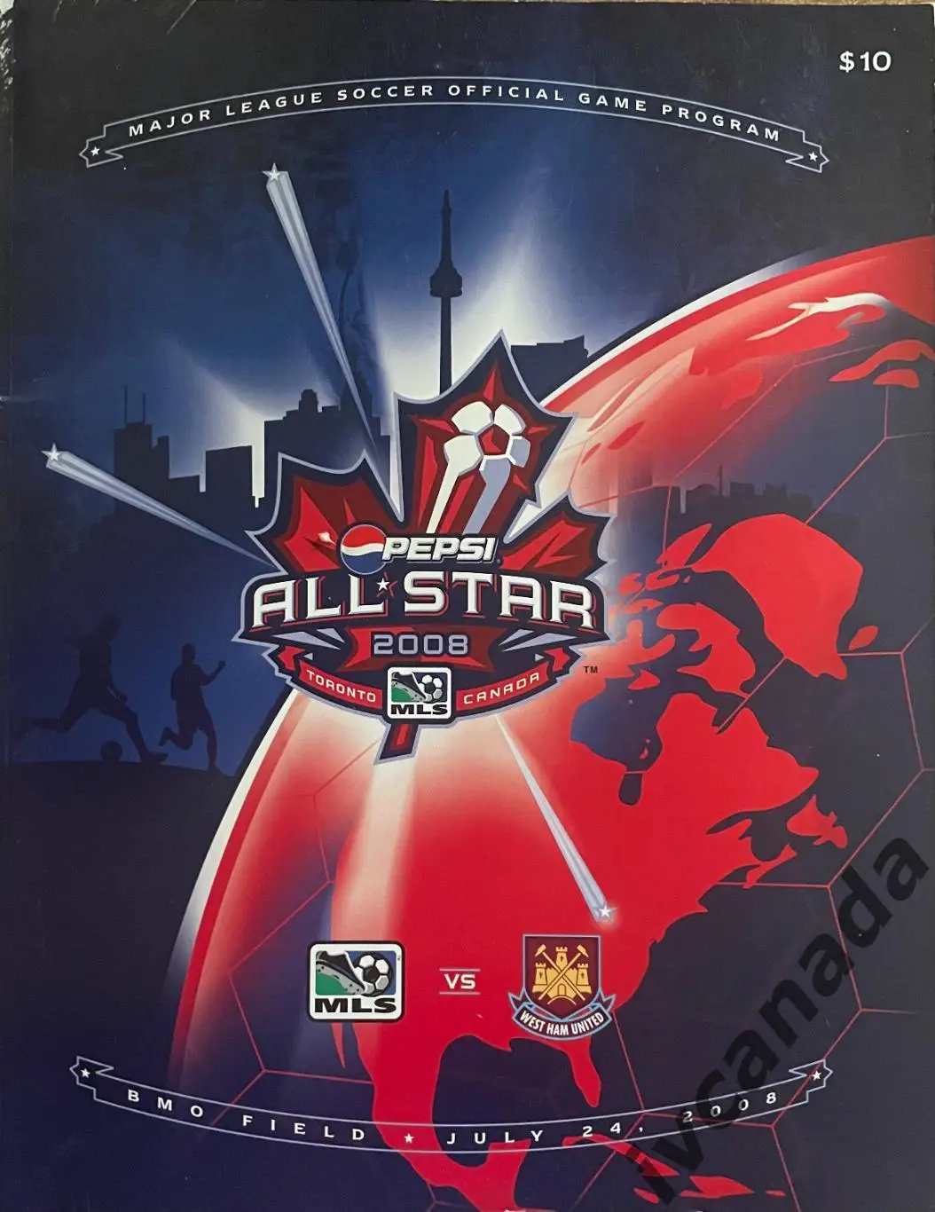 сборная MLS (ALL STAR) - Вест Хэм Англия (West Ham United). 24 июля 2008 г. ТМ