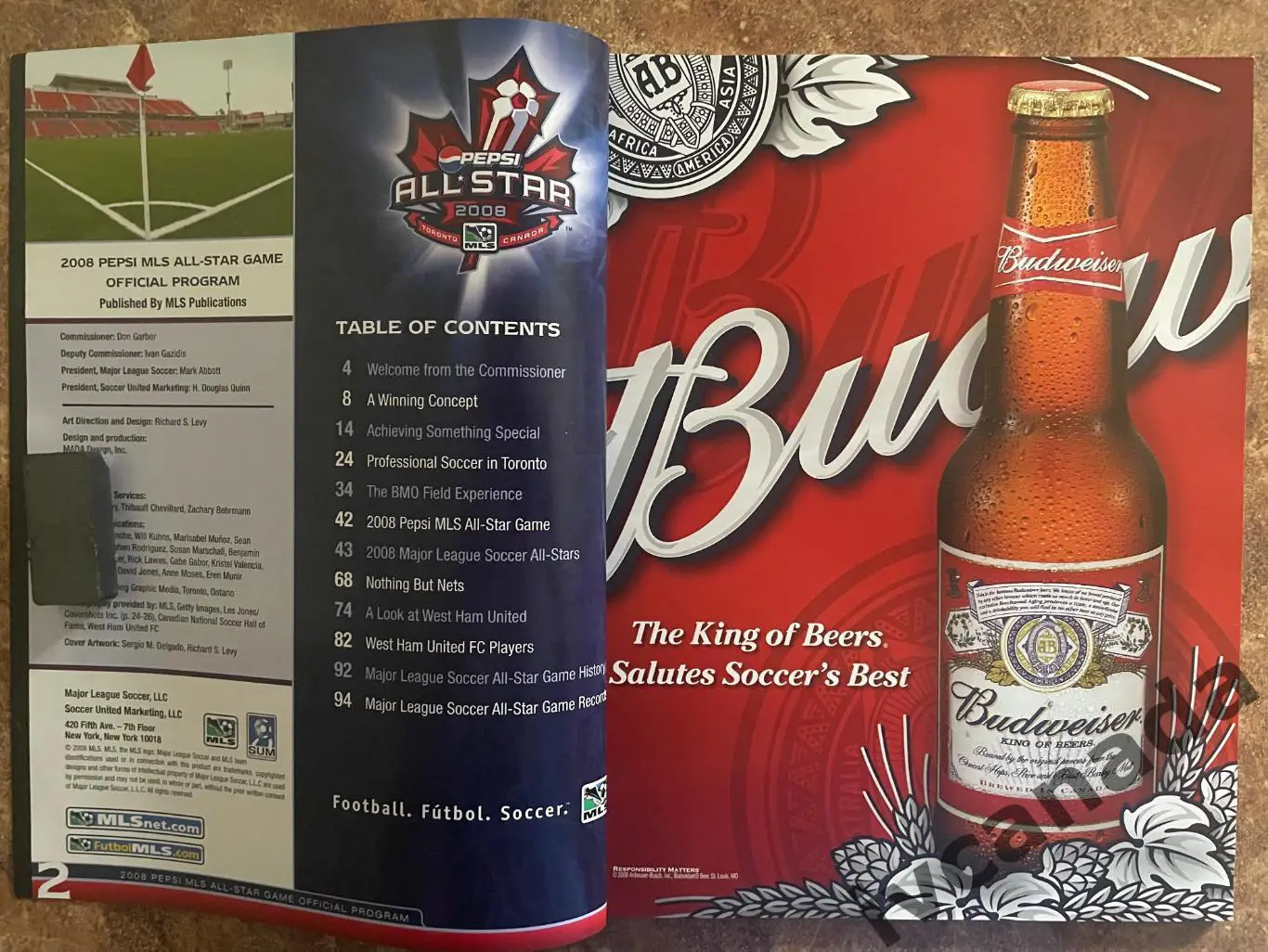 сборная MLS (ALL STAR) - Вест Хэм Англия (West Ham United). 24 июля 2008 г. ТМ 3