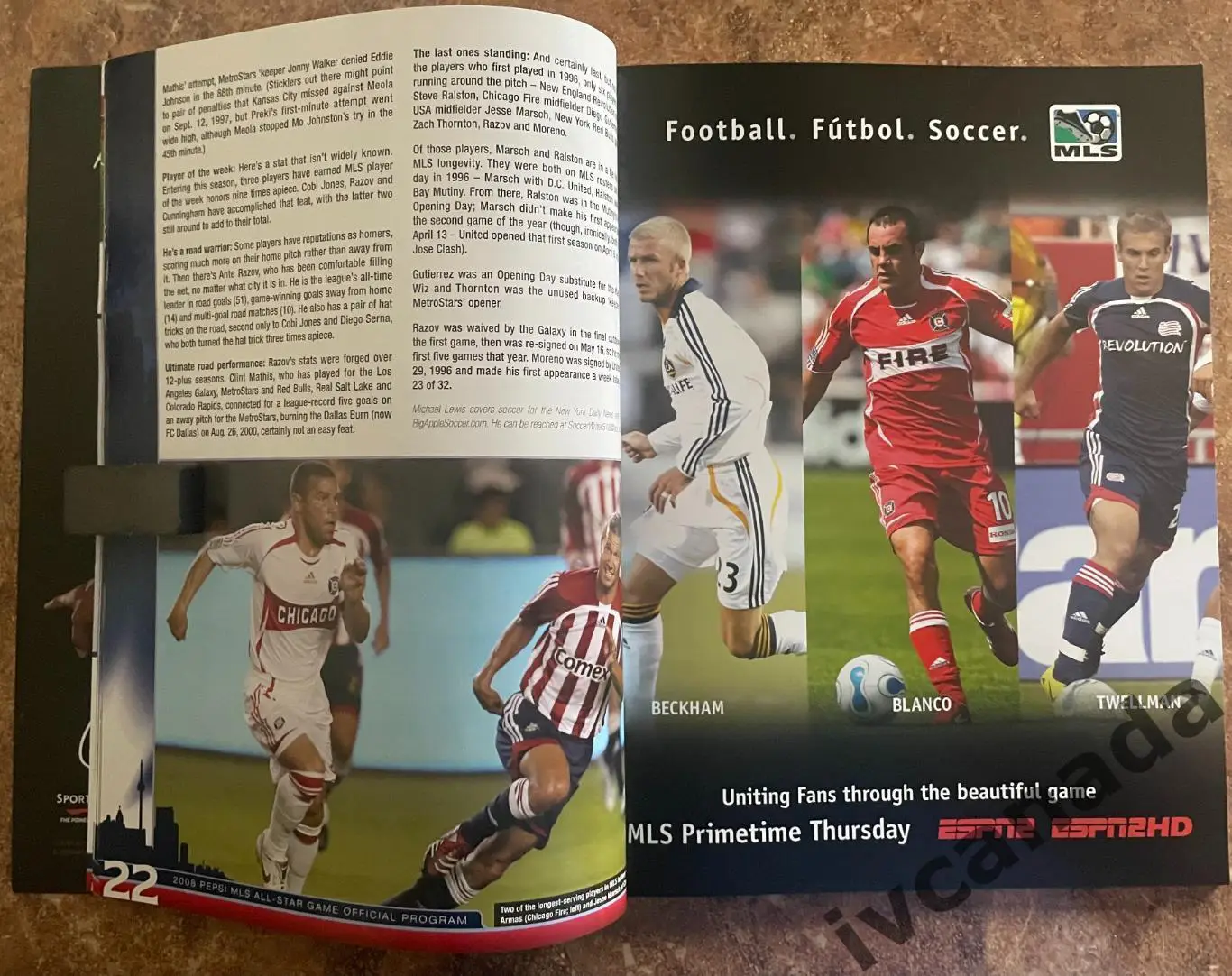 сборная MLS (ALL STAR) - Вест Хэм Англия (West Ham United). 24 июля 2008 г. ТМ 4