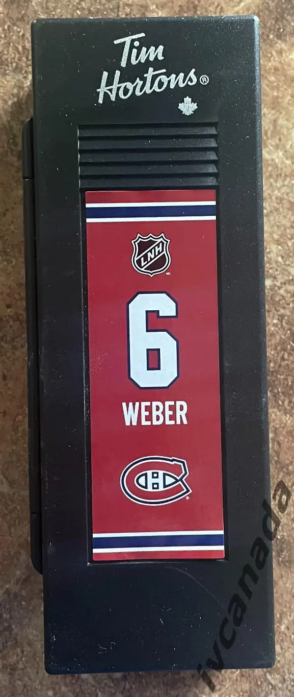 Хоккей ШИ ВЕБЕР SHEA WEBER №6 набор с клюшкой Tim Hortons 2020-2021, NHL 1