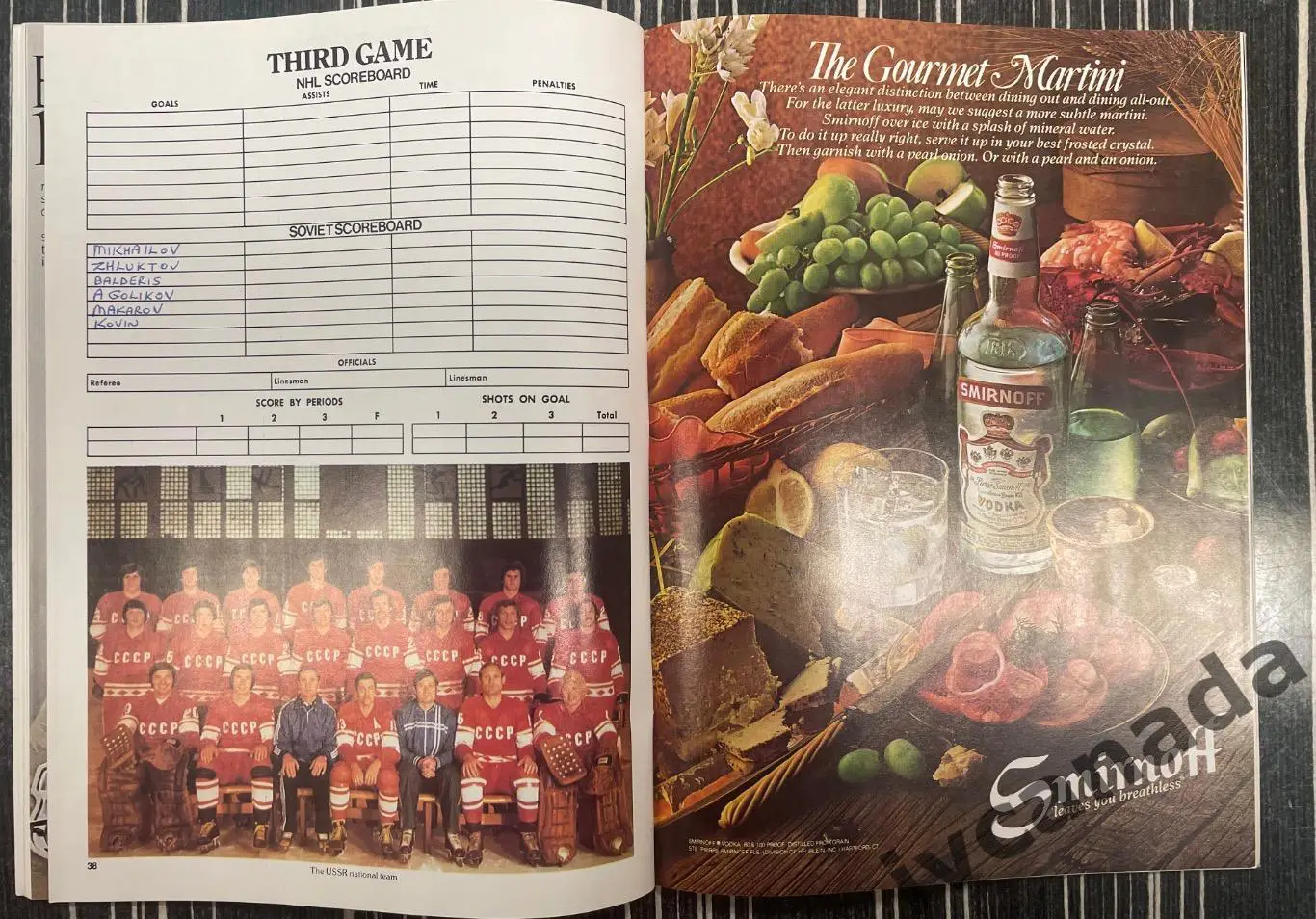 сборная НХЛ ALL STAR NHL - сборная СССР. 8,10,11 февраля 1979 года. Нью-Йорк США 4