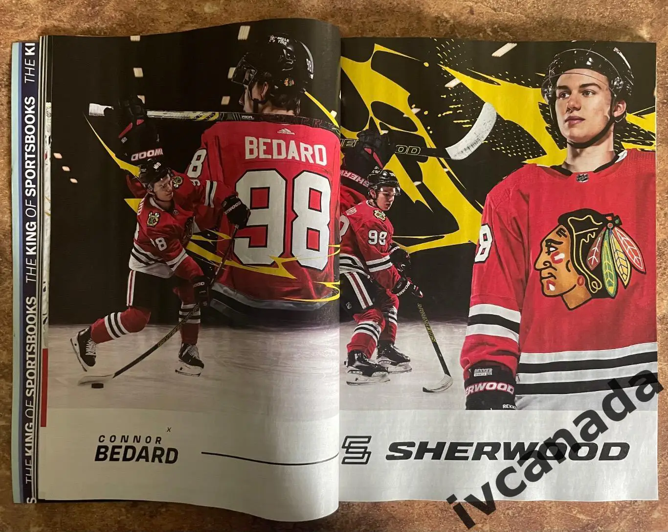 Ежегодник НХЛ 2023/2024.YEARBOOK NHL. The Hockey News Canada, Канада 2