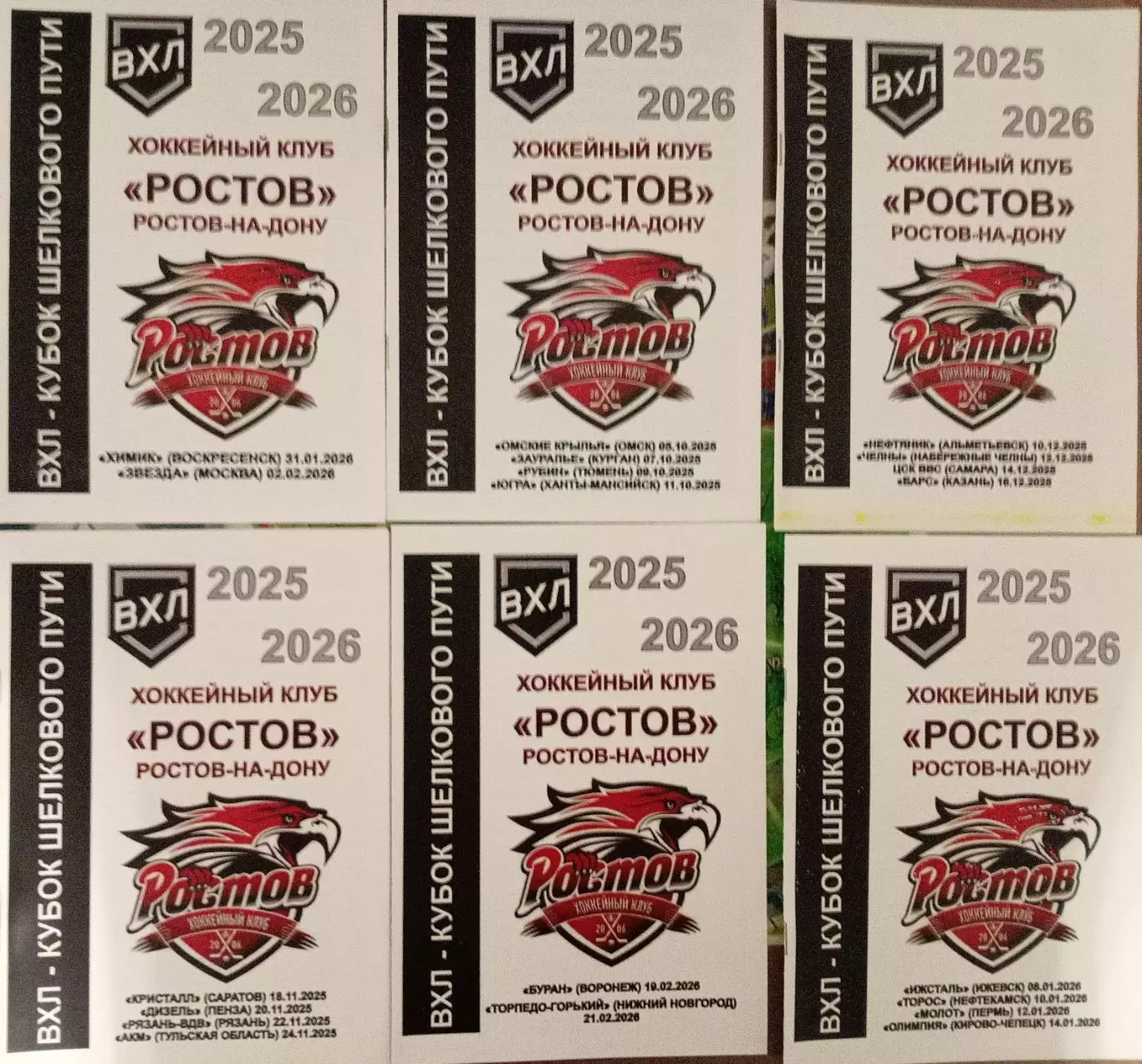 ХК Ростов 2025-2026 комплект