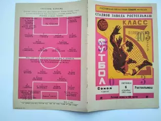 Ростсельмаш Ростов - Сокол Саратов 1963