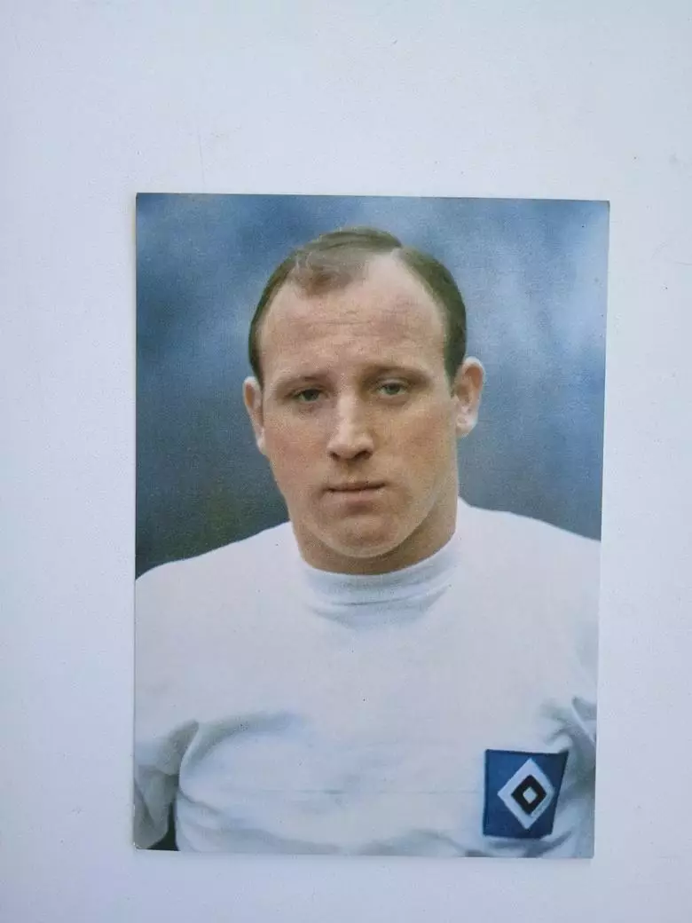 Фотооткрытка Уве Зеелер - Uwe Seeler