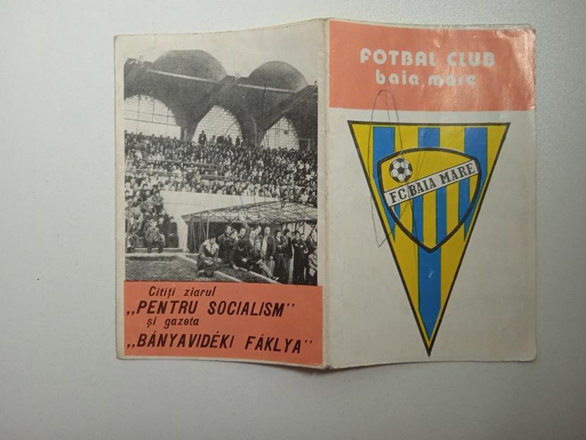 Фотобуклет FC Baia Mare- Бая Маре Румыния 1977