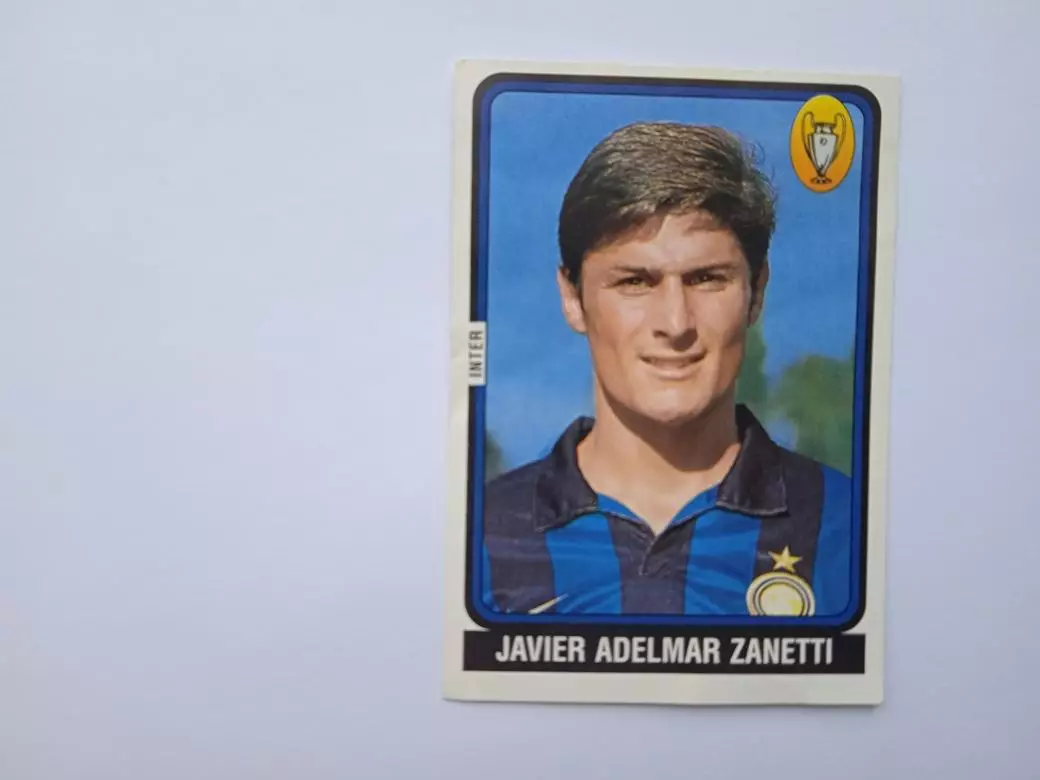 Наклейка Javier Adelmar Zanetti Хавьер Дзанетти