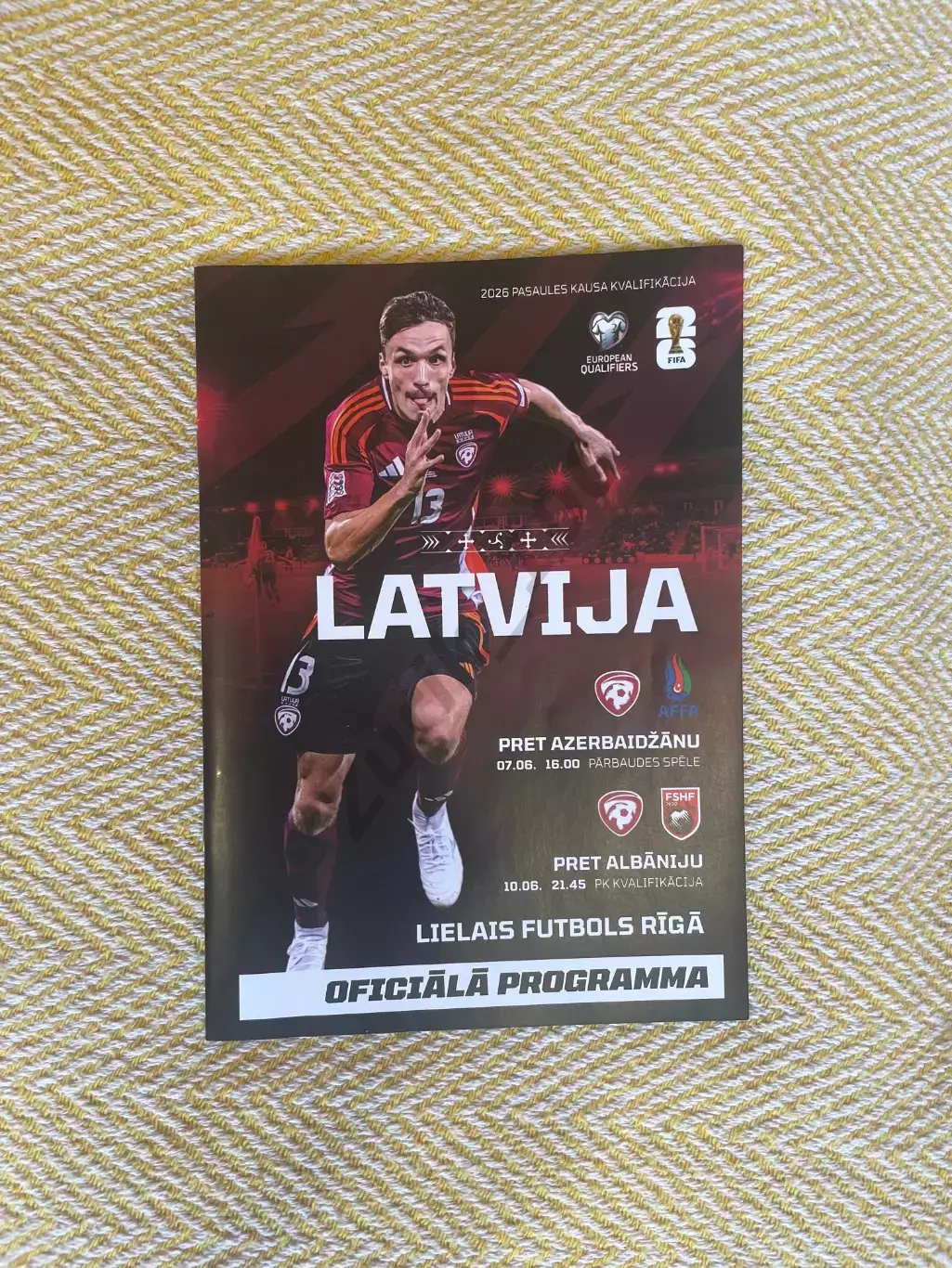 ЛАТВИЯ - АЗЕРБАЙДЖАН + АЛБАНИЯ 7 и 10 июня 2025 отб. ЧМ-2026 официальная