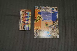 ЦСКА(Москва)-Мольде(Норвегия) 1999+билет