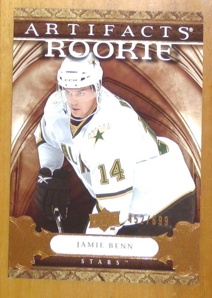 Карточка NHL 2009-10 ARTIFACTS ROOKIE #221 JAMIE BENN