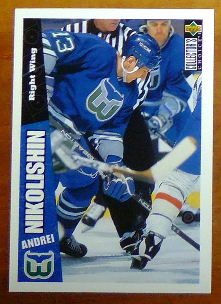 Карточка NHL Андрей Николишин Upper Deck Collector's Choice 1996-1997: №114