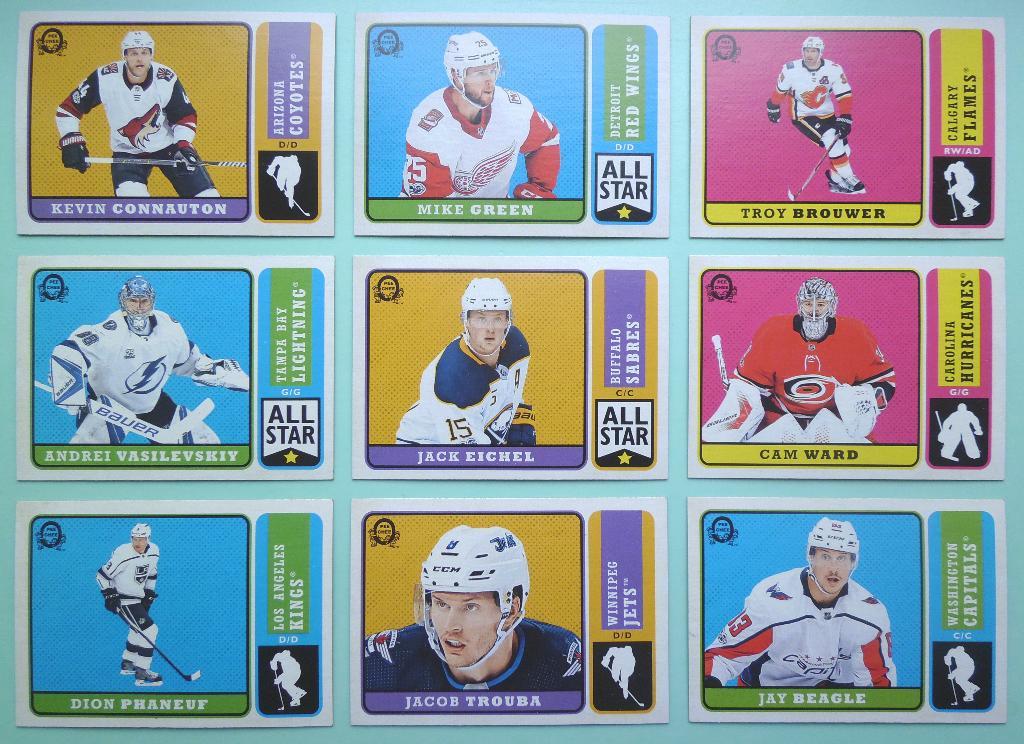 Карточки НХЛ/NHL 2018-19 O-PEE-CHEE HOCKEY RETRO: №382-416