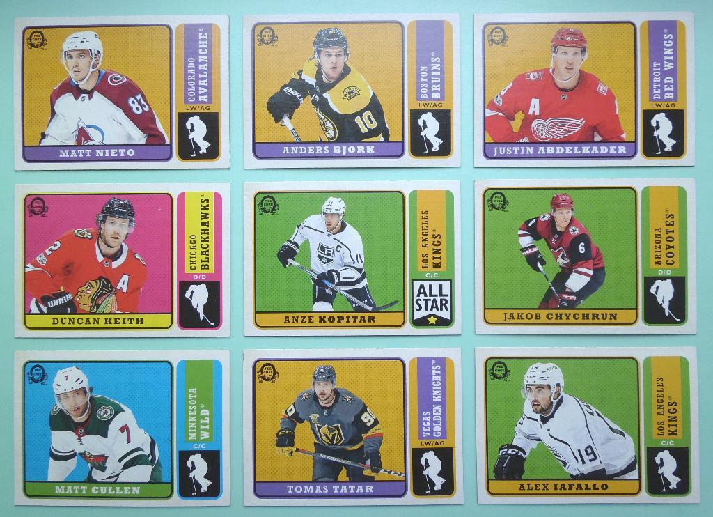 Карточки НХЛ/NHL 2018-19 O-PEE-CHEE HOCKEY RETRO: №382-416 1