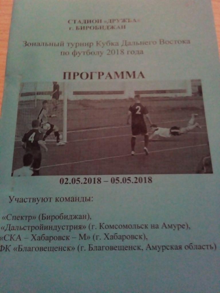 Биробиджан Кубок Дальнего Востока - 02-05.05.2018