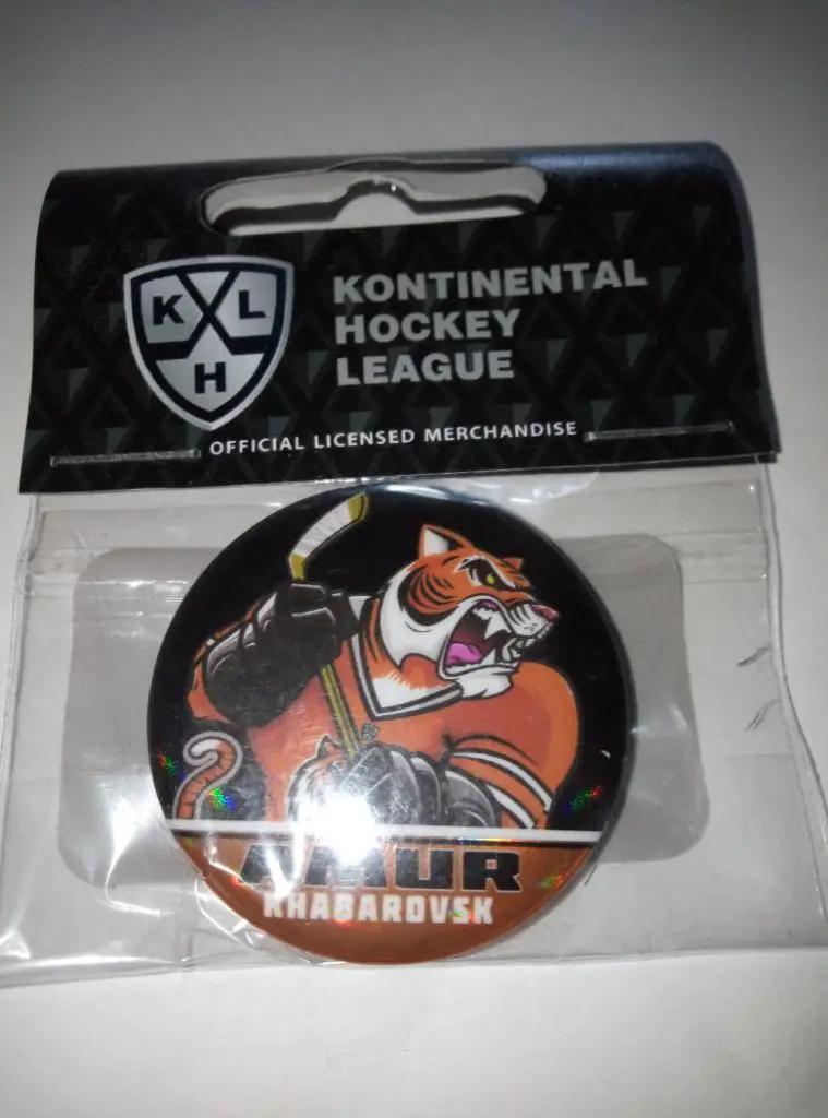 Значок Амур Хабаровск #3 - 2020/21 (официальный КХЛ) закатной