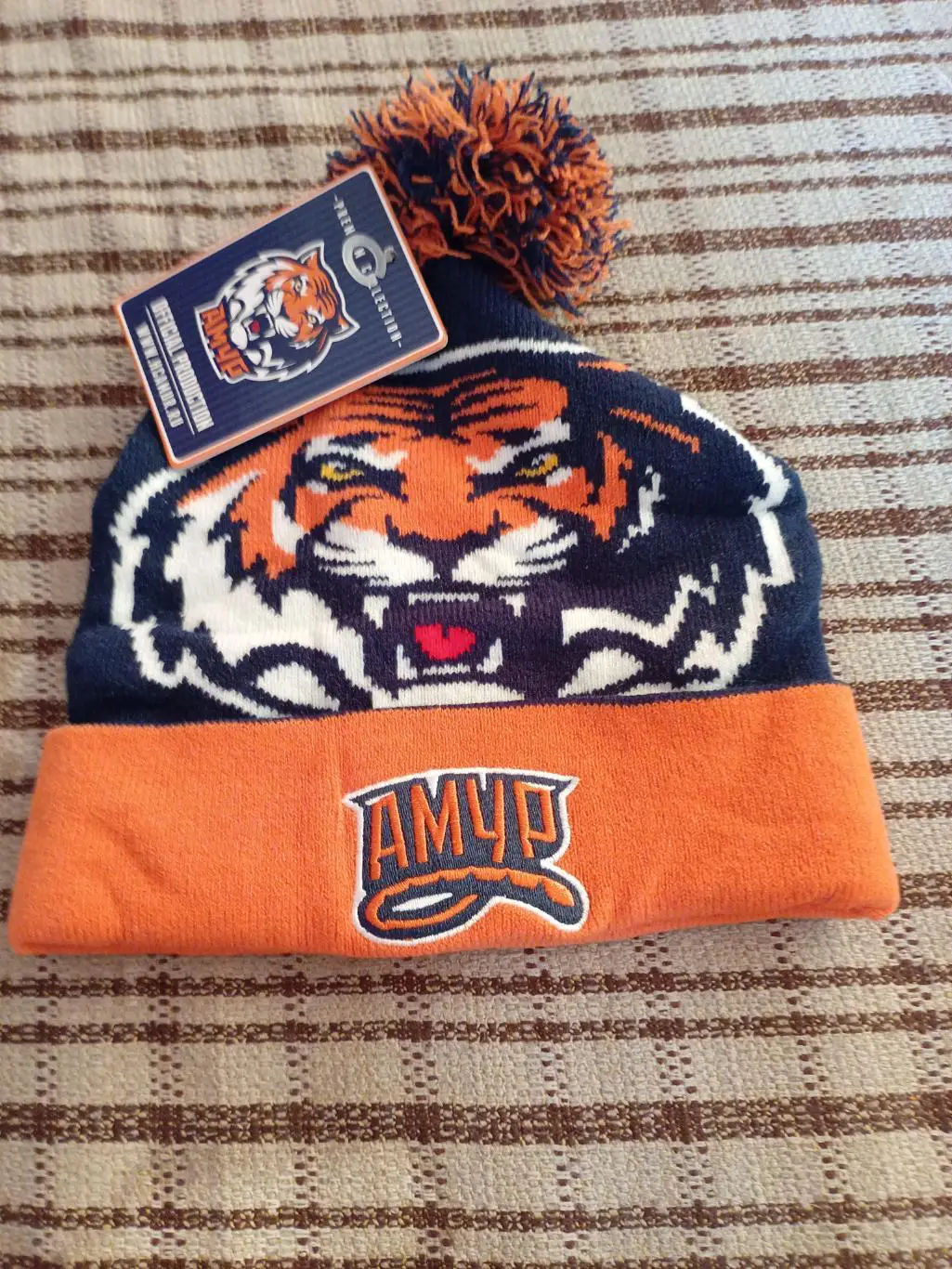 Шапка Амур Хабаровск (эмблема Тигр) официальный
