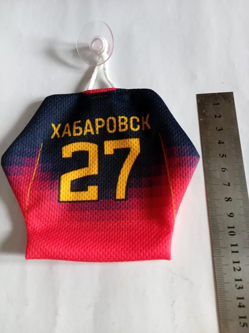 Вымпел СКА-Нефтяник Хабаровск (форма) красно-чёрная 1