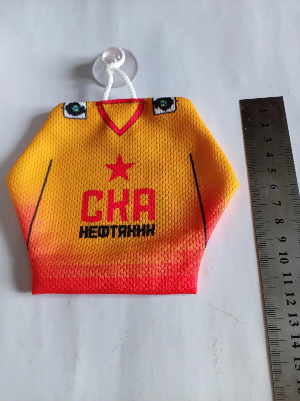 Вымпел СКА-Нефтяник Хабаровск (форма) жёлтая