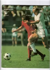 Футбол.Олимпийские игры 1976 Монреаль