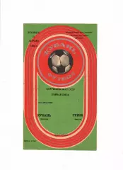 Кубань Краснодар-Гурия Ланчхути 16.04.1985