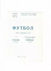Кубань Краснодар-Торпедо Кутаиси 1975