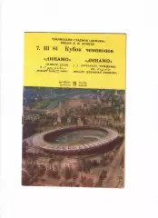 Динамо Минск-Динамо Бухарест Румыния 1984