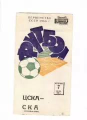 ЦСКА - СКА Ростов-на-Дону 1966