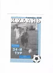 Кубань Краснодар-СКА Ростов 2000