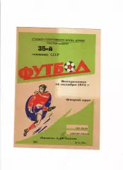 СКА Ростов-Динамо Тбилиси 1973