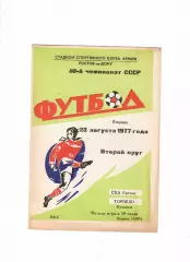 СКА Ростов-Торпедо Кутаиси 1977