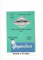Кубань Краснодар-СКА Одесса 1979