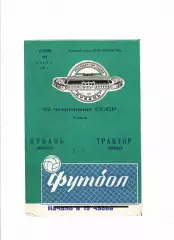 Кубань Краснодар-Трактор Павлодар 1979