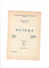 Кубань Краснодар-Шинник Ярославль 1990