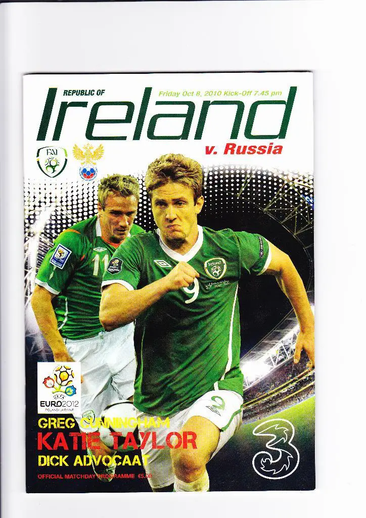 Ирландия-Россия 2010