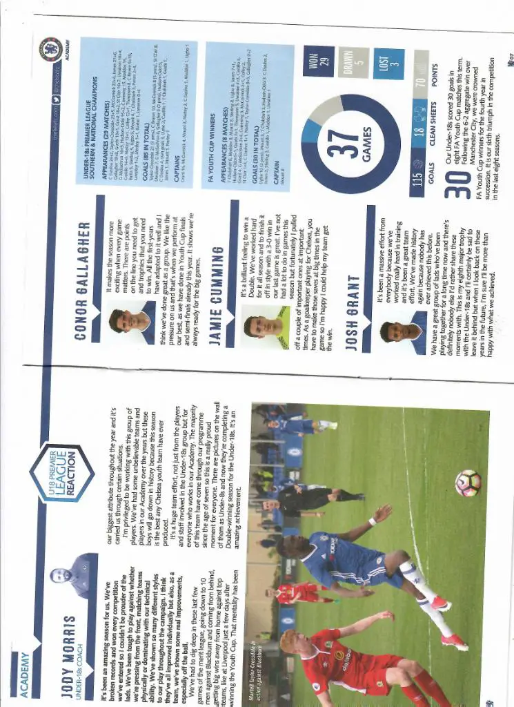 Академия Челси 2017 Буклет 2