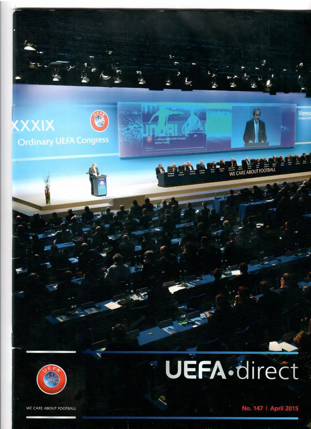 UEFA direct. Официальный журнал УЕФА № 147 апрель 2015