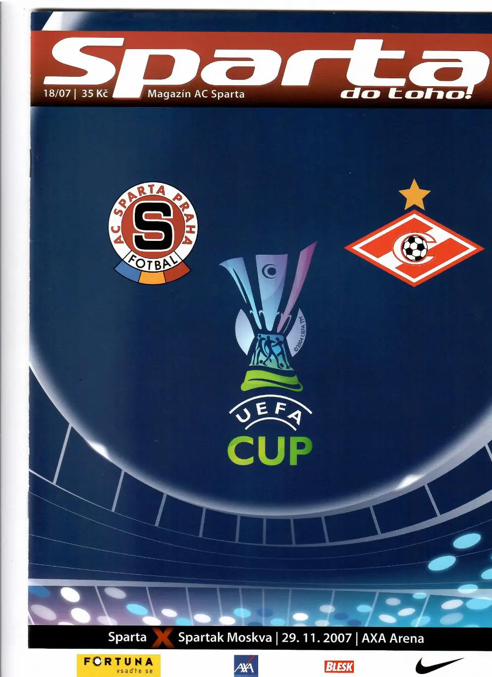 Спарта Чехия - Спартак Москва 2007