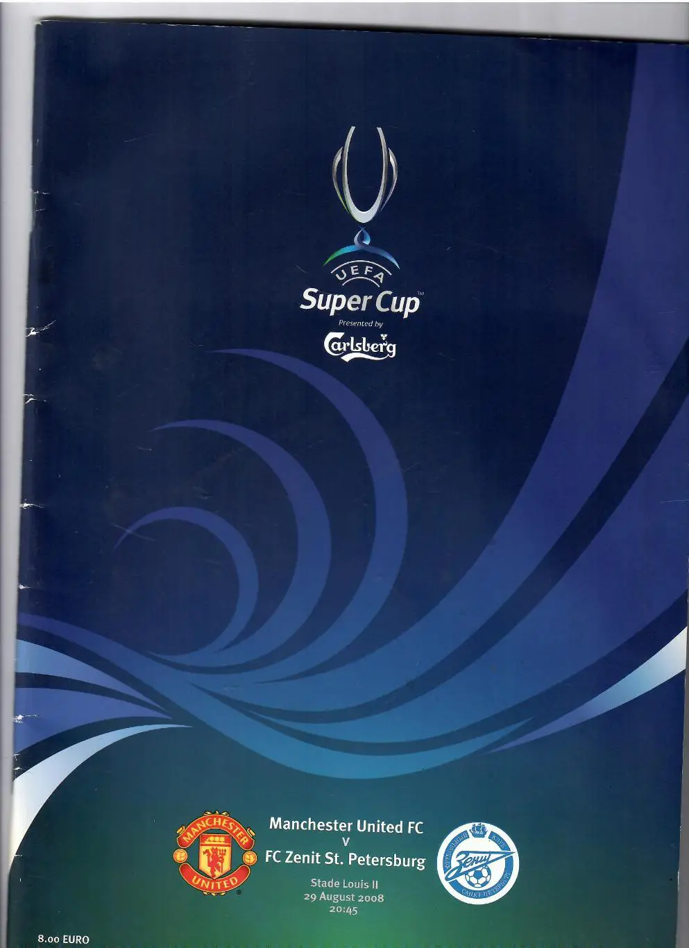Зенит Санкт-Петербург-Манчестер Юнайтед Англия 2008