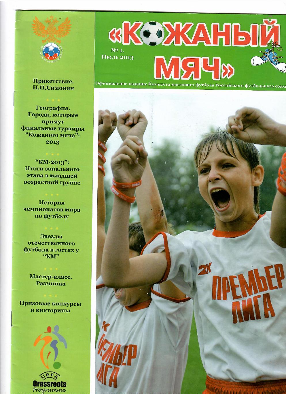 Кожаный мяч № 1 2013