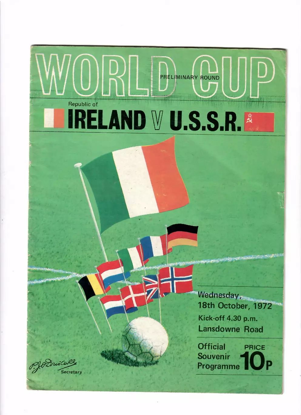 Ирландия-СССР 1972