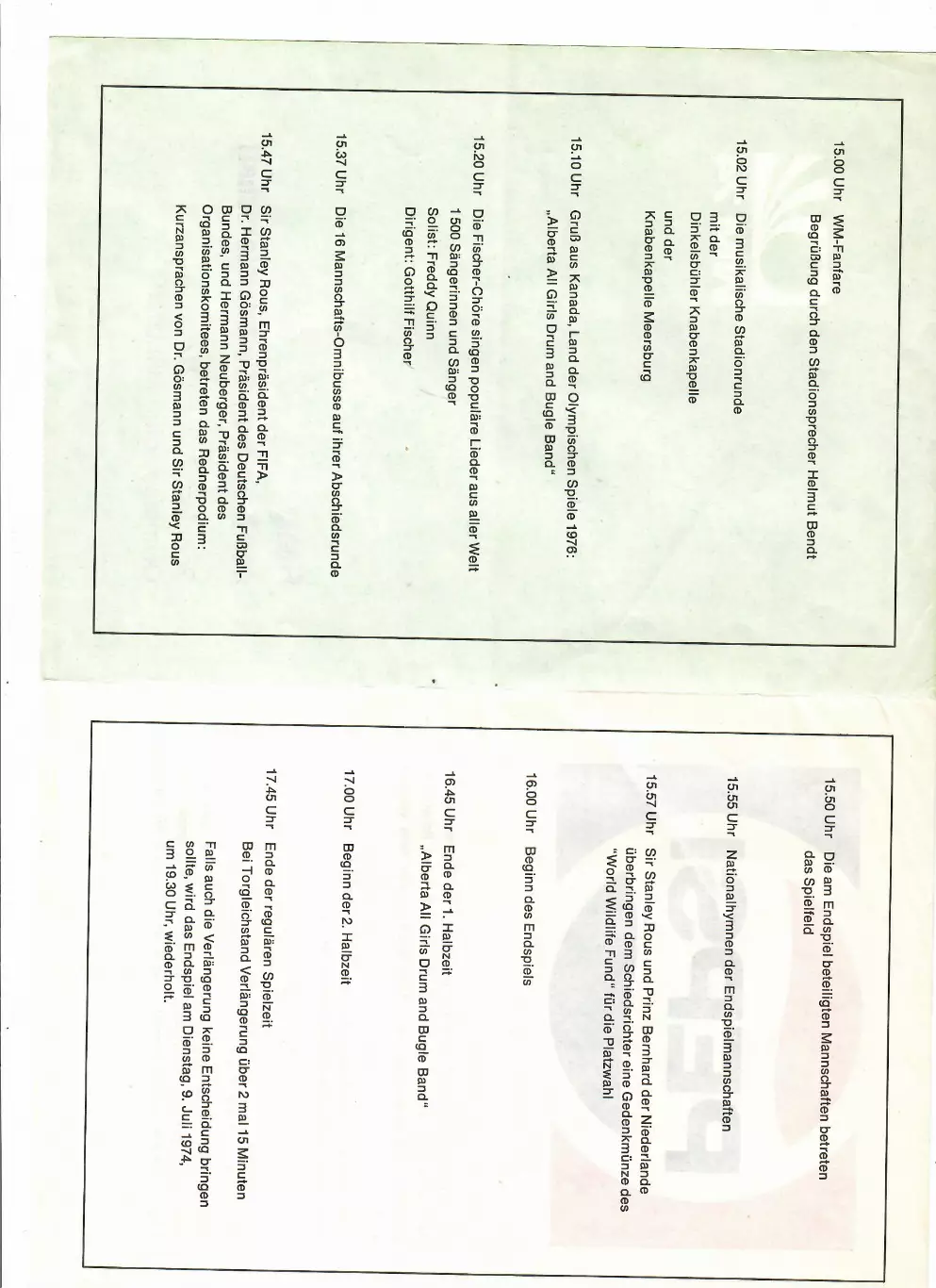 Чемпионат мира 1974 ФРГ-Нидерланды Финал 1