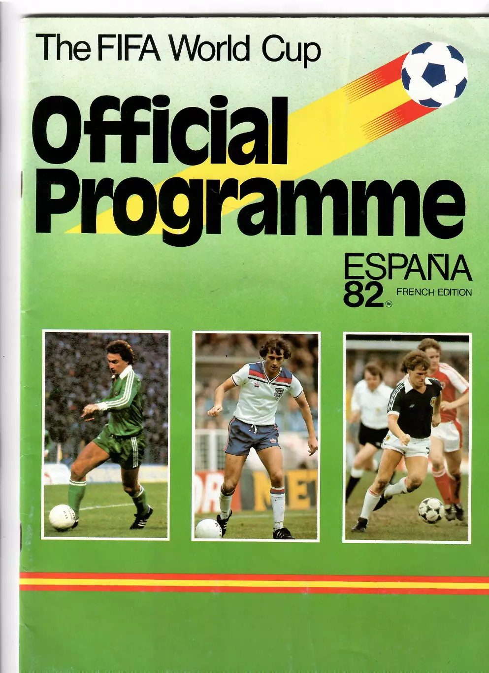 Чемпионат Мира 1982 Испания(фран.язык)