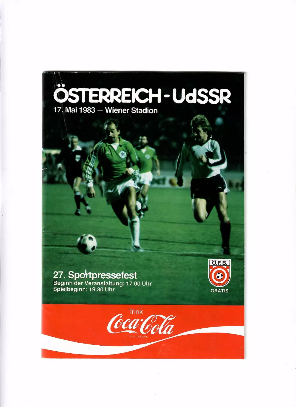 Австрия-СССР 1983